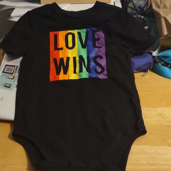 City Streets Other - Love wins 24 month baby outfit